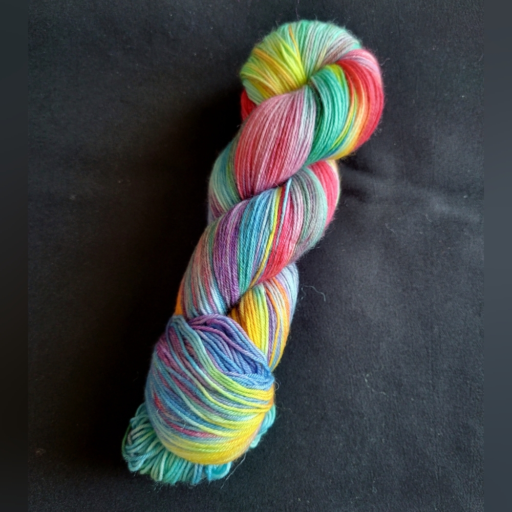 Soft Vibrant Cashmere/Merino Yarn Skein